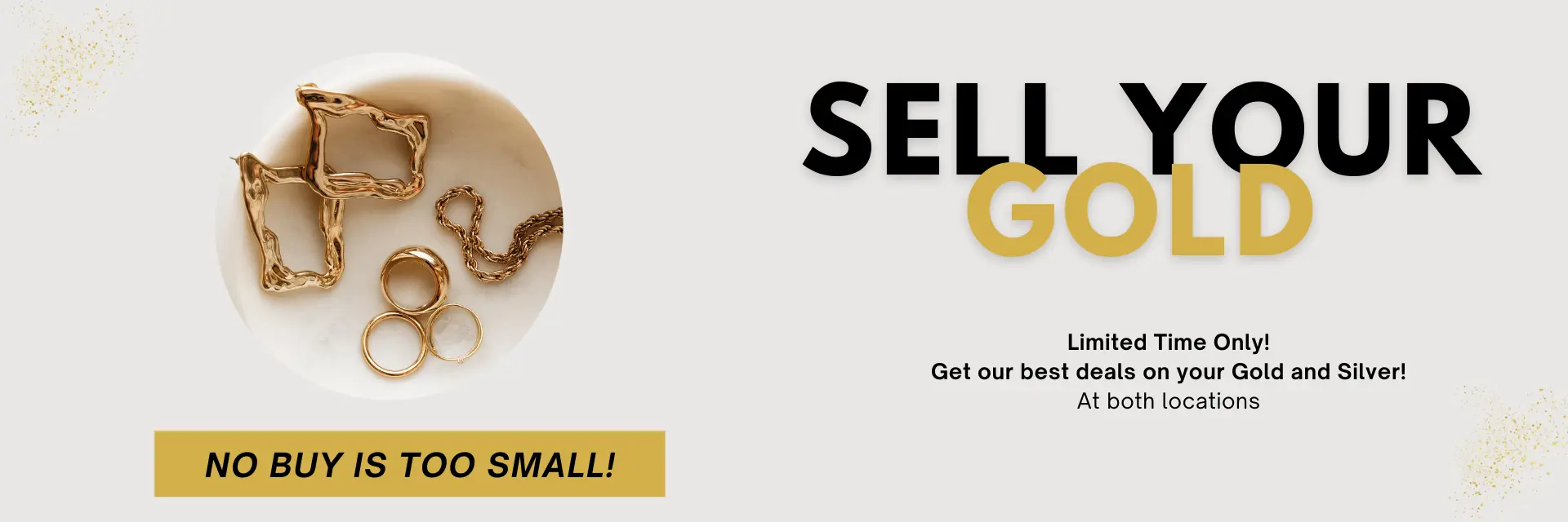 Image title sell your gold