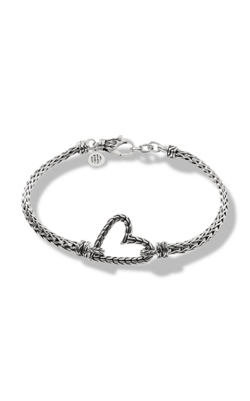 John Hardy Classic Chain 3.5mm Slim Chain Heart Bracelet