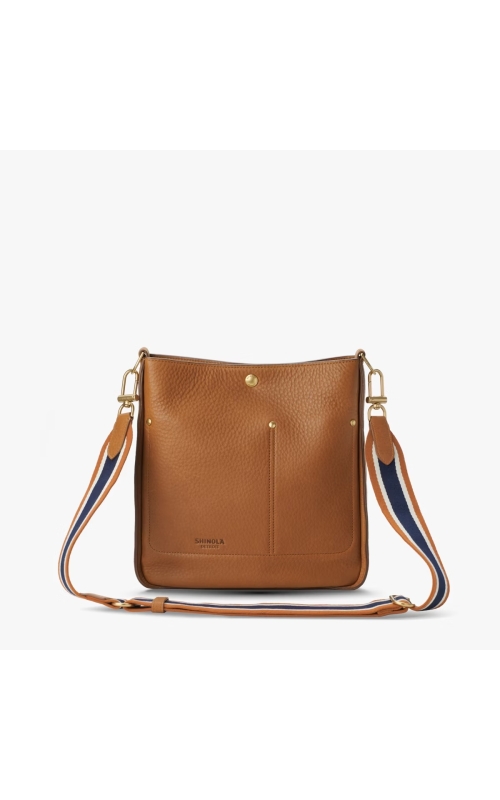 Shinola,  The Pocket Crossbody Natural Grain  Tan